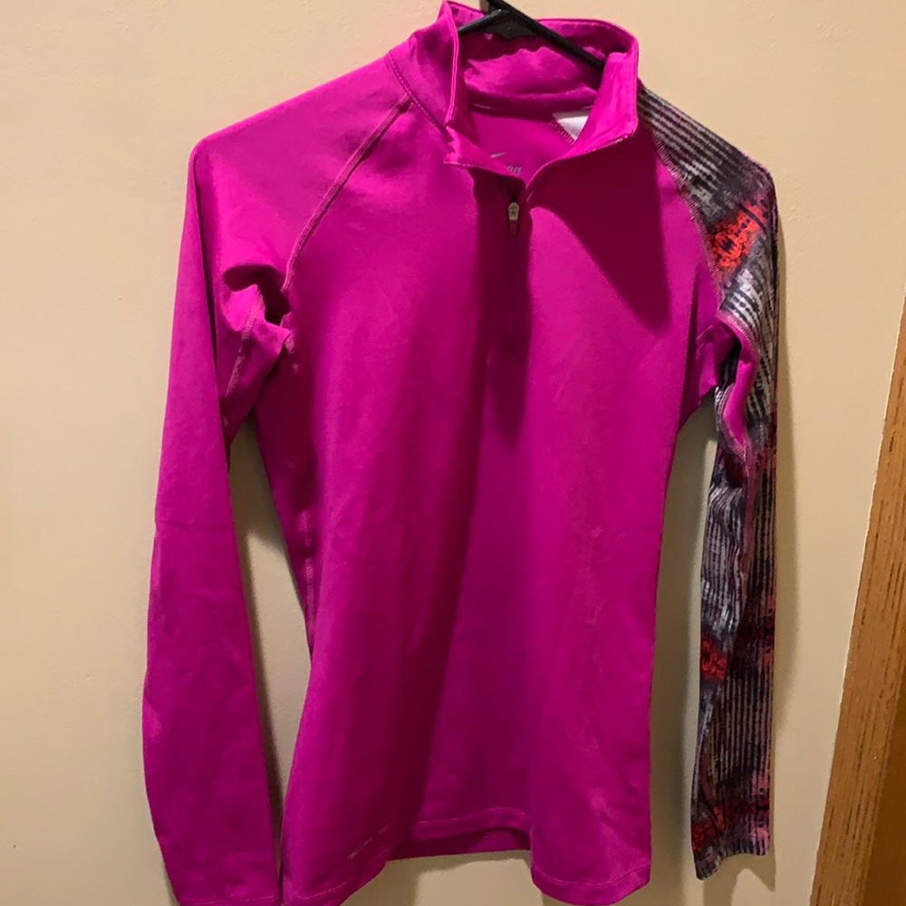 Nike Pro Combat quarter zip top